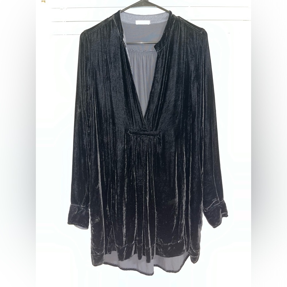 Free People - Marianne Velvet Shirt - Size S